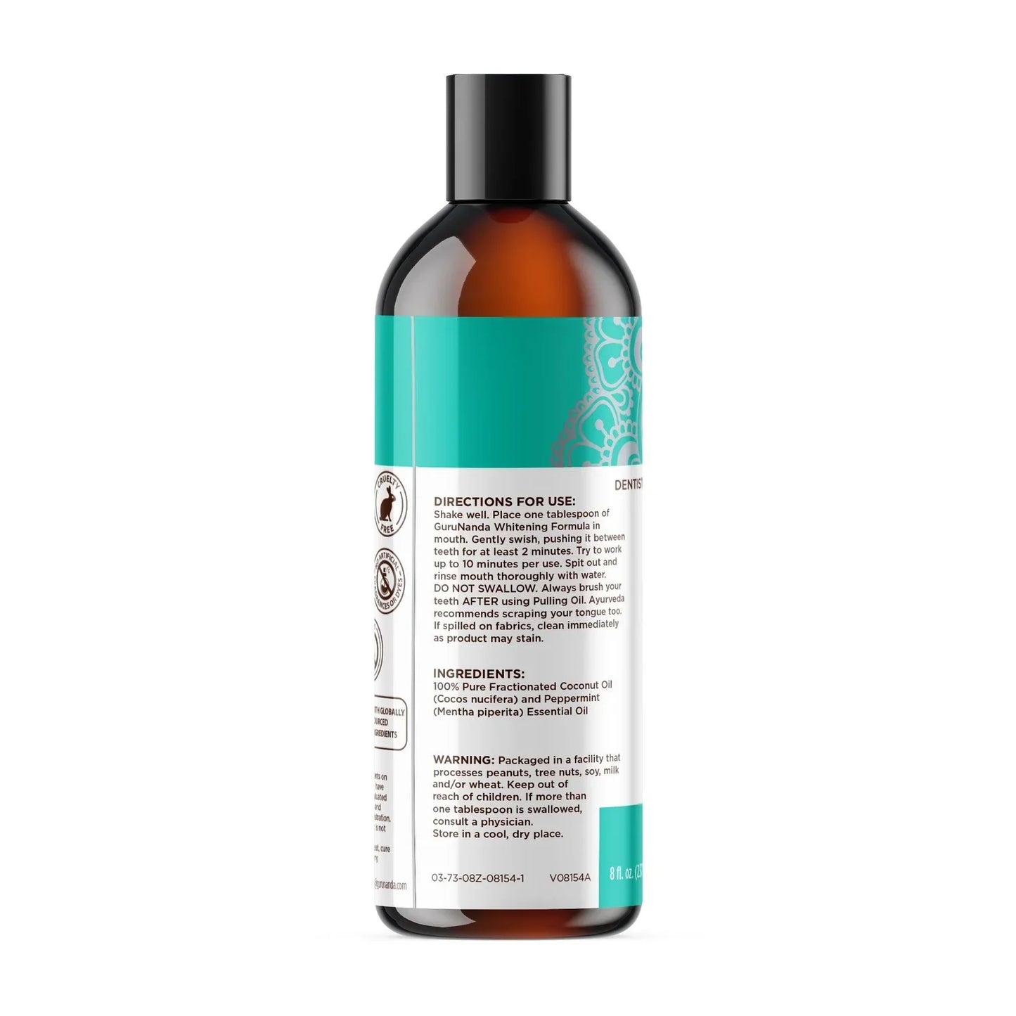 WELLFITORA™️ Guru Nanda Coconut Oil Pulling with Essential Oils